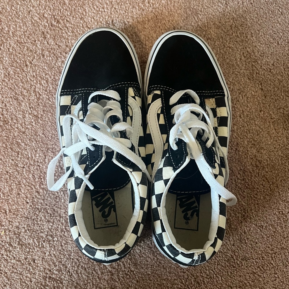 Checkered Old Skool Vans